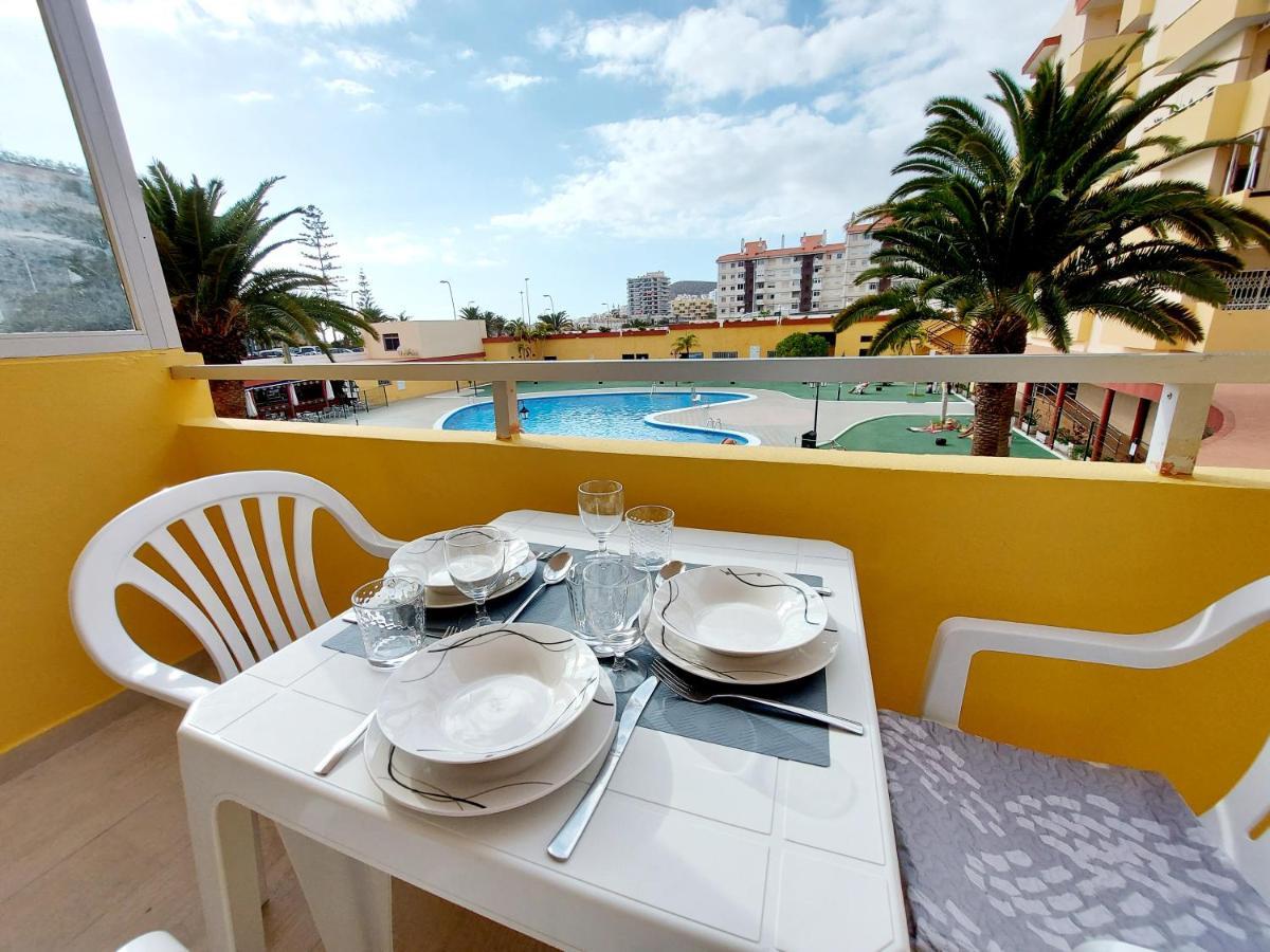 Sunny Cozy Nice Apartment Loscristianos Wifi,Pool Los Cristianos  Exterior photo