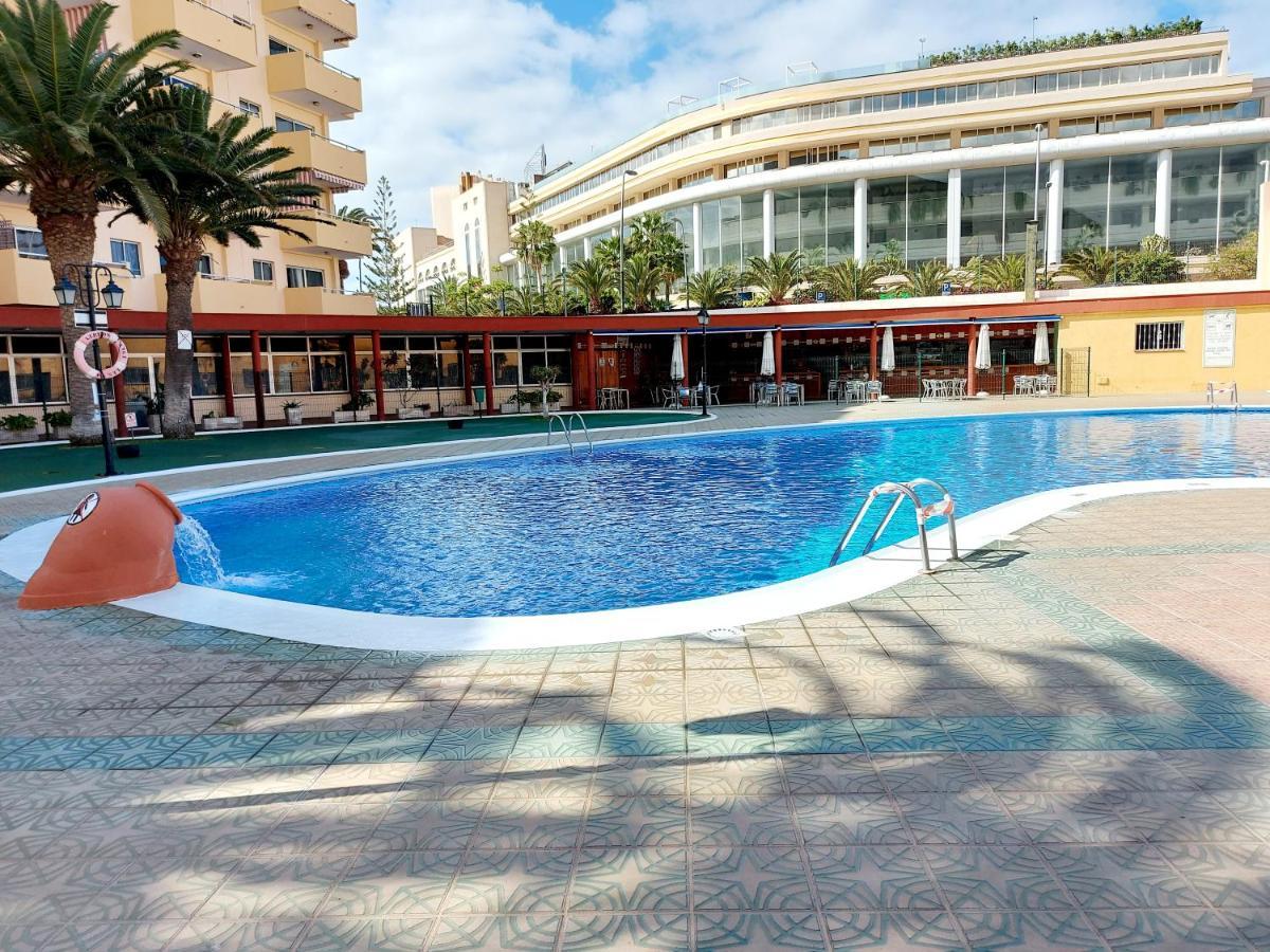 Sunny Cozy Nice Apartment Loscristianos Wifi,Pool Los Cristianos  Exterior photo